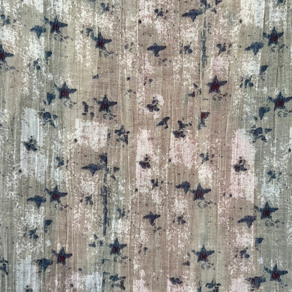 Twiggy by London Infiniti Distressed Americana Flag Print Infinity Scarf - Picture 4 of 11